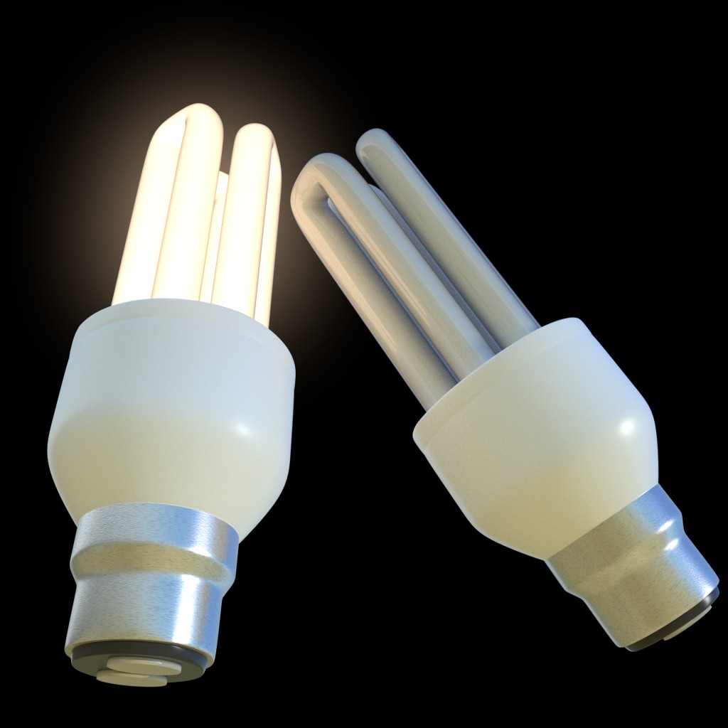 light bulb (fluorescent) preview image 1